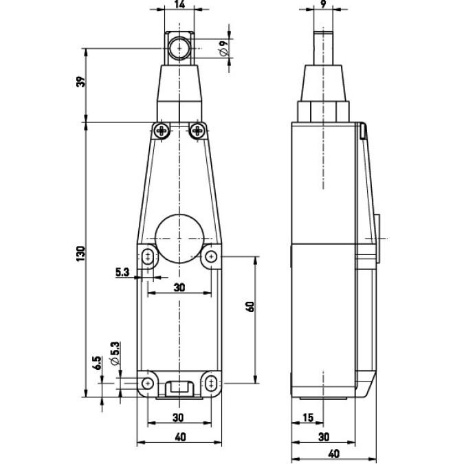 Тросовий вимикач Steute ZS 70 1O/1S
