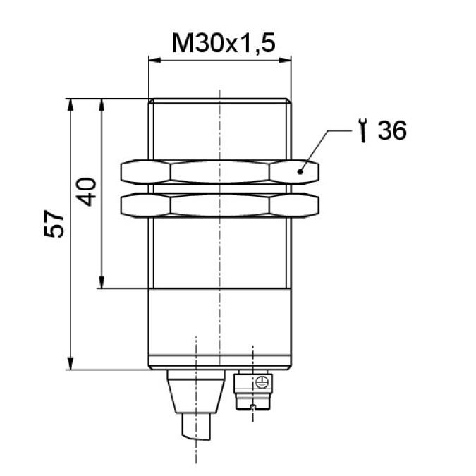 Датчик безпеки Steute Ex RC Si M30 1O/1S-5m