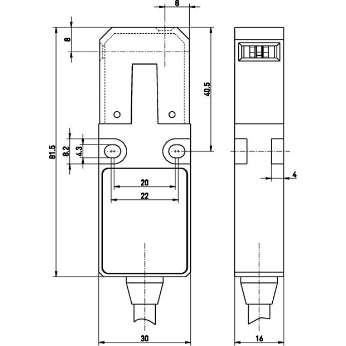 Вимикач безпеки Steute Ex ST 14 2O 5m