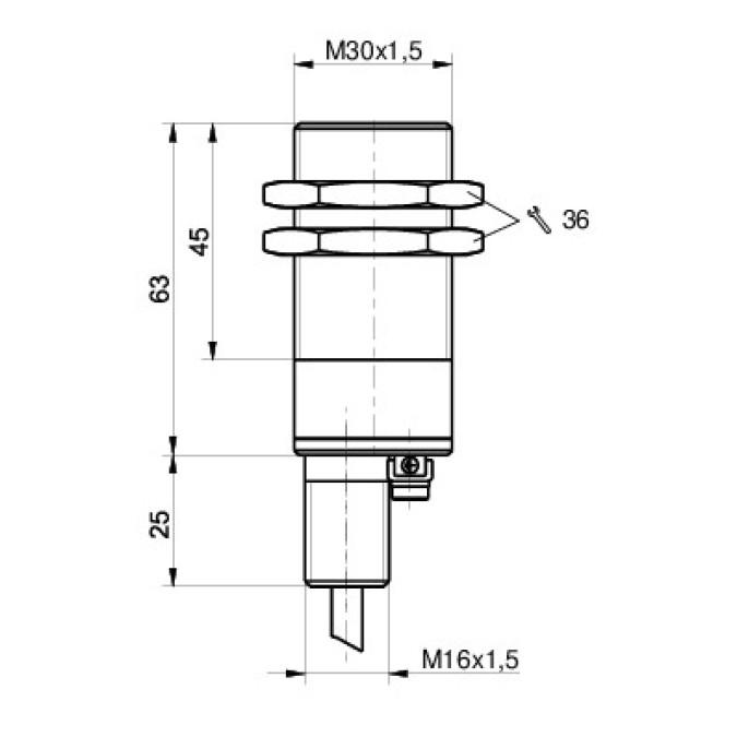 Датчик безпеки Steute Ex RC Si M30 2O-B-2m
