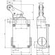 Кінцевий вимикач Steute ES 41 PH/180° 1O/1S +180°C Extreme