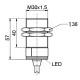 Датчик безпеки Steute RC Si M30 1O/1S LED-10m