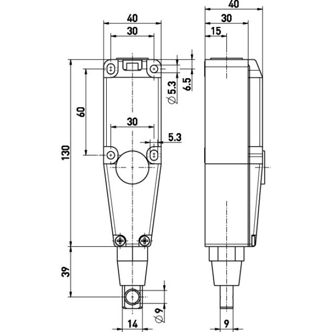 Тросовий вимикач Steute ZS 70 Z 1O/1S