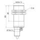 Датчик безпеки Steute Ex RC Si M30 1O/1S-B-IP69-NIRO-1m