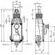 Тросовий вимикач Steute Ex ZS 80 1O/1S WVD-3D 3m