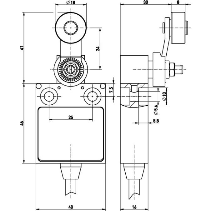 Кінцевий вимикач Steute E 12 D 2m