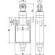 Кінцевий вимикач Steute EM 14 WR 2m -40°C IP66 Extreme