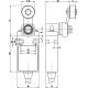 Кінцевий вимикач Steute EM 14 D 2m -40°C IP66 Extreme