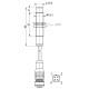 Індуктивний датчик Steute RF IS M12 nb-ST 2m