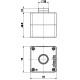 Командний пристрій Steute RF BF 72 RT schwarzer Taster SW868