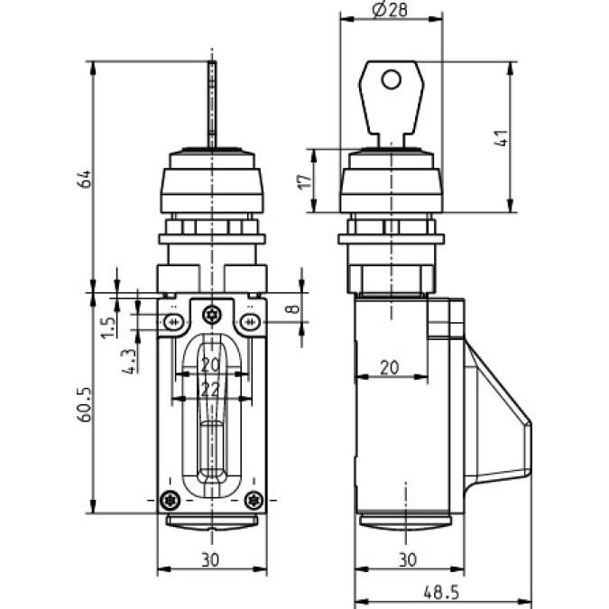 Командний пристрій Steute RF 95 RSSA 14 LR SW915