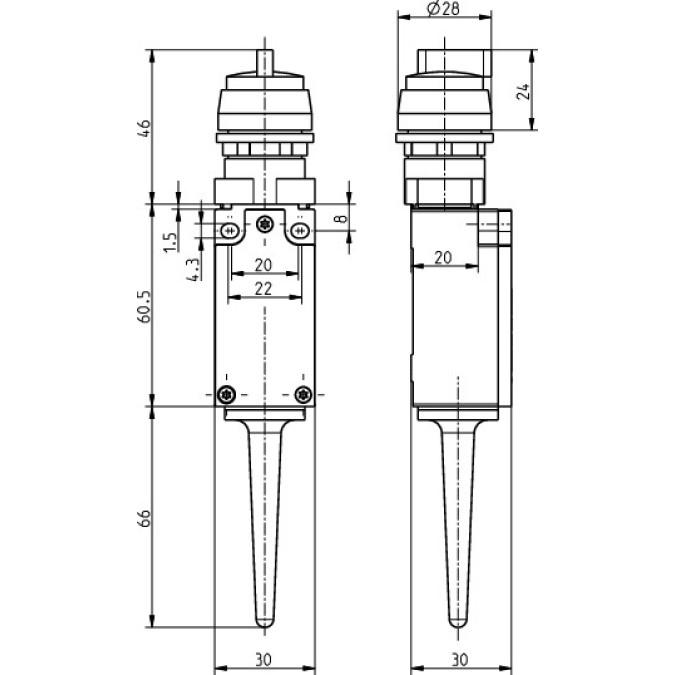 Командний пристрій Steute RF 95 RWA 0 - I ULR SW915