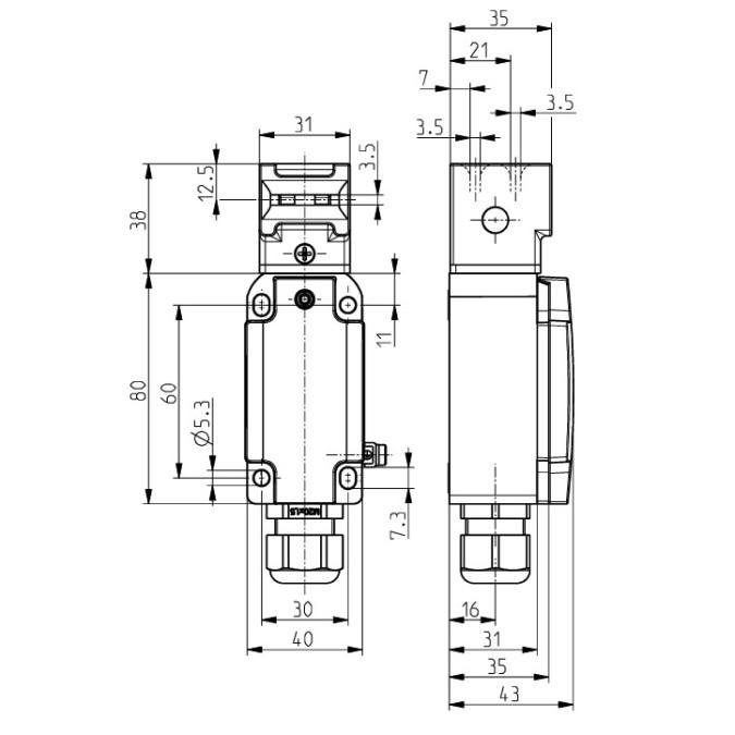 Вимикач безпеки Steute Ex ES 98 ST-02