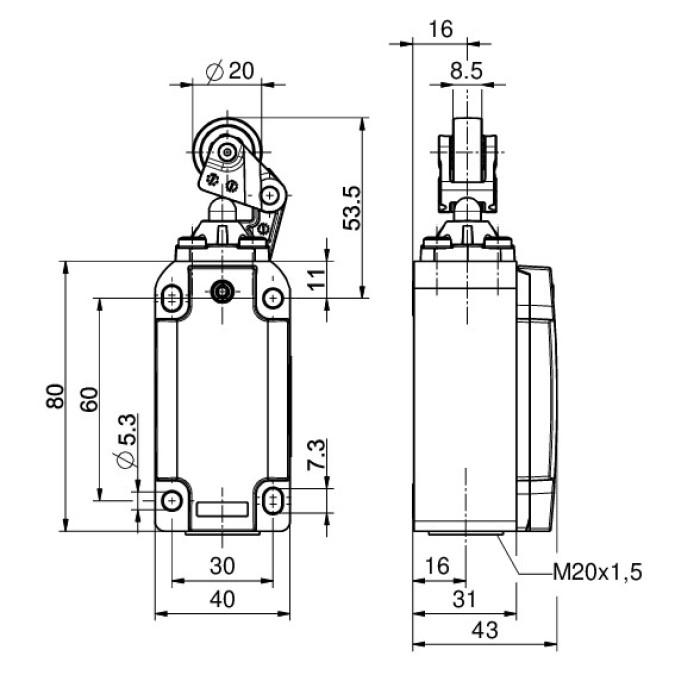 Кінцевий вимикач Steute ES 98 H-02