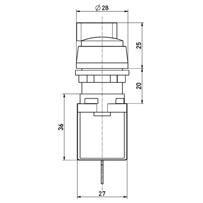 Командний пристрій Steute RF BF 74 RWA 0-I SW868