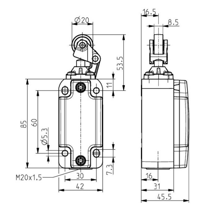 Кінцевий вимикач Steute Ex ES 99 H-11 -60°C X