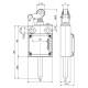 Кінцевий вимикач Steute RF 13 WH/180° SW868