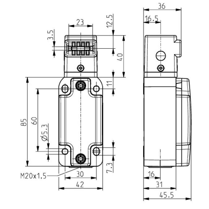 Вимикач безпеки Steute Ex ES 99 ST-11 -60°C X