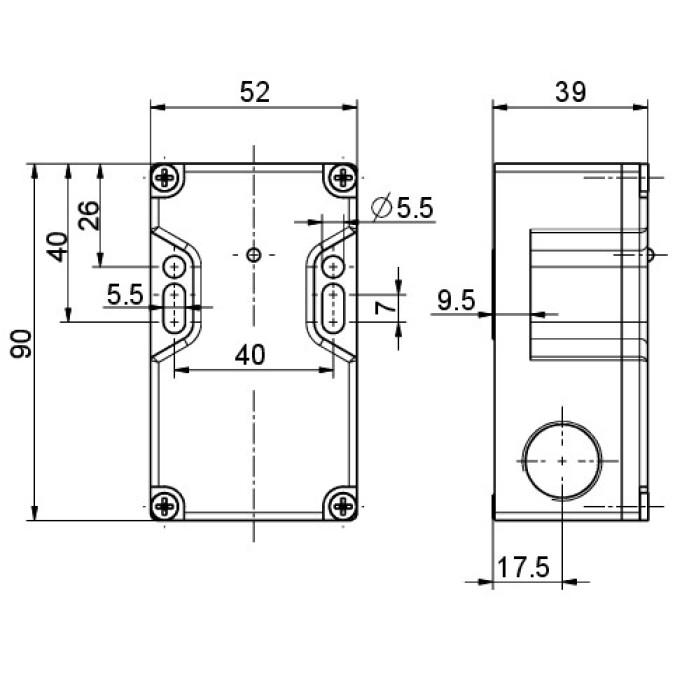 Датчик безпеки Steute BZ16-12F IP67