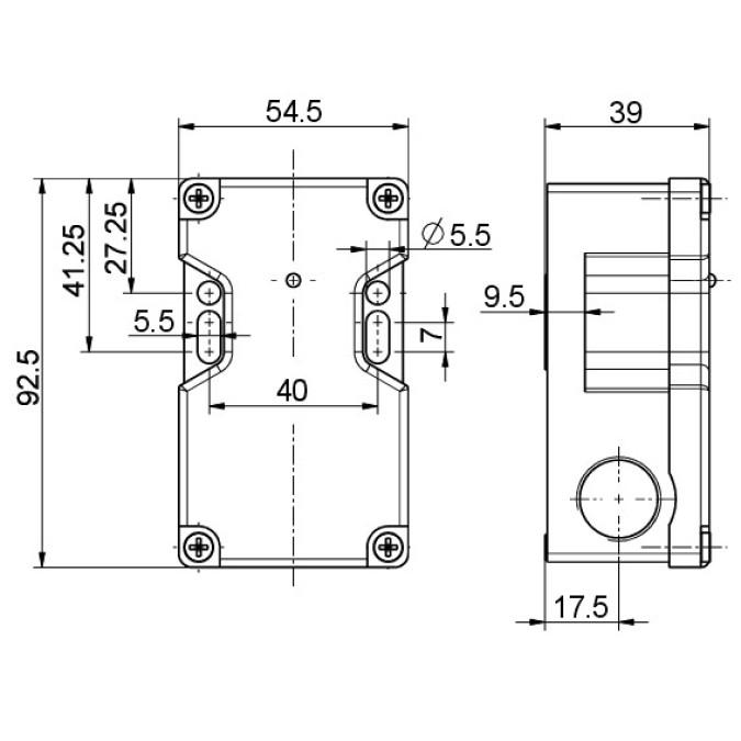 Датчик безпеки Steute BZ16-12F IP69 Extreme