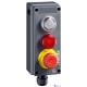 Командний пристрій Steute Ex BF 80 3 LM/LM/PZTNA (LED/LED/2O)-60°C