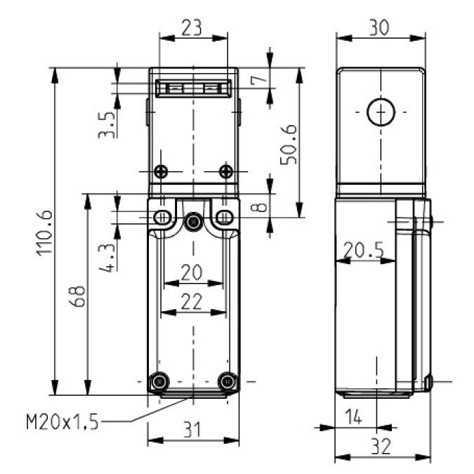 Вимикач безпеки Steute Ex ES 97 AZ-11 -60°C