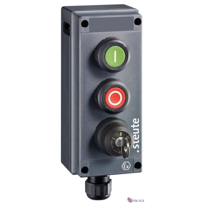 Командний пристрій Steute Ex BF 80 3 DT/DT/SLS 0-I 1OS/1OS/1OS -60