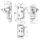 Тросовий вимикач Steute ZS 92 S 22 VD L F1 KST -40°C+70°C Extrem