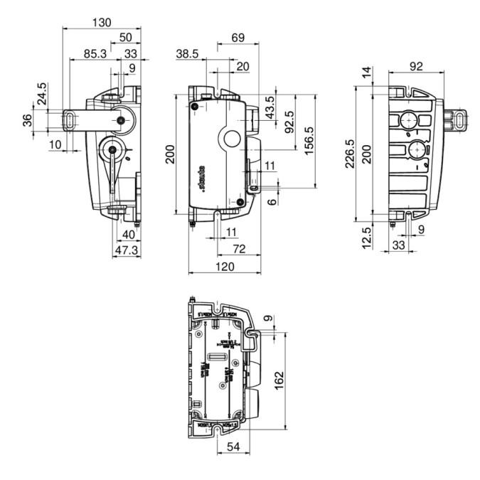 Тросовий вимикач Steute Ex ZS 92 S 22 VD F -30°C