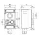 Командний пристрій Steute Ex BF 80 2 LM/DDT (LED/1OS) -60°C
