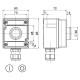 Командний пристрій Steute Ex BF 80 1 DT (1O/1S) -60°C