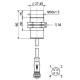 Індуктивний датчик Steute Ex RF IS M30 nb-ST 2m