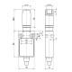Кінцевий вимикач Steute ExM 14 PE / 0,5 bar 5m change-over function