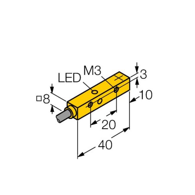 Індуктивний датчик TURCK NI4U-Q8SE-AP6X