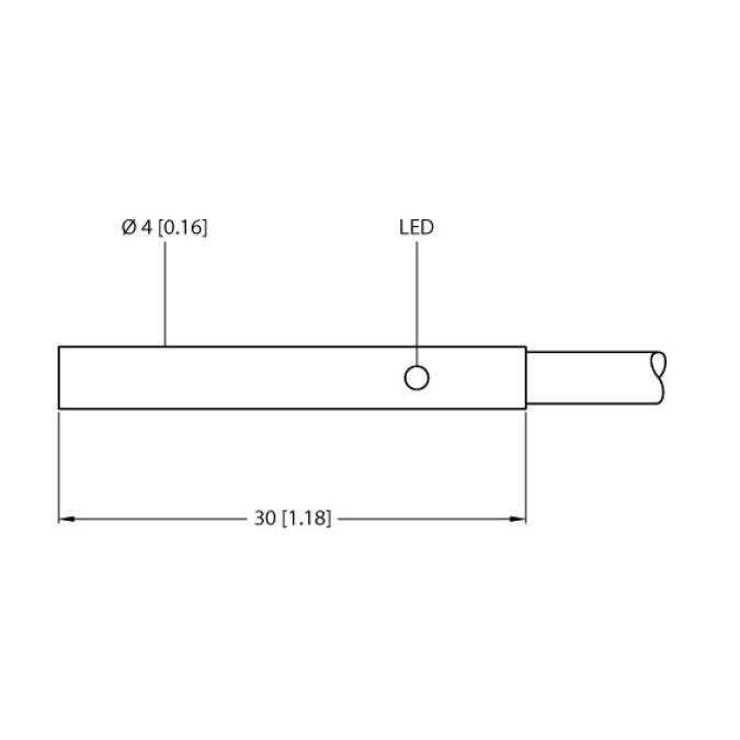 Індуктивний датчик TURCK BI1.5-EH04-0.3-M12-SIU-H1141