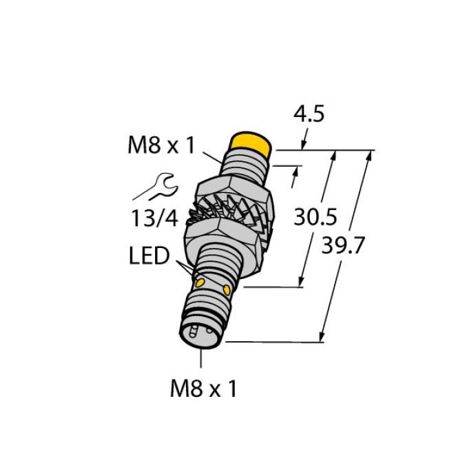 Індуктивний датчик TURCK NI3-M08-AP6X-V1131