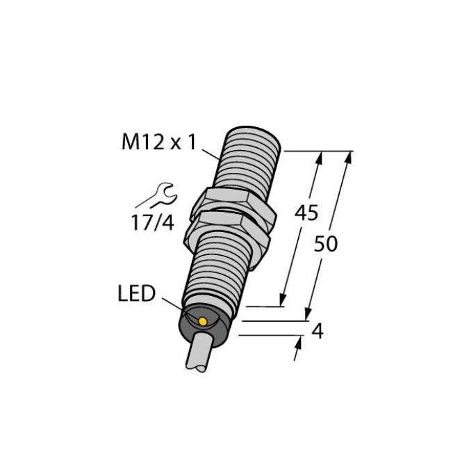 Індуктивний датчик TURCK BI4-M12-AP6X