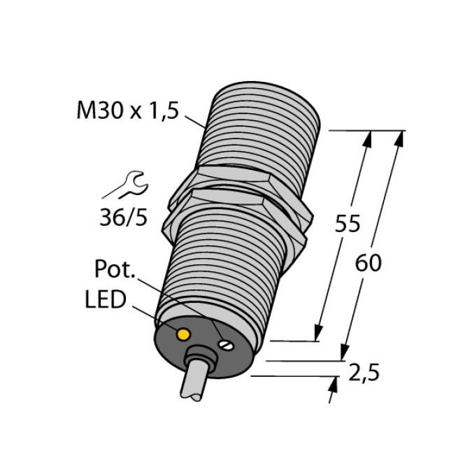 Ємнісний датчик TURCK BC10-M30K-VP4X