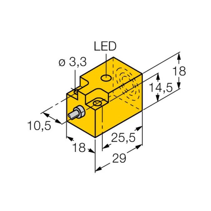 Індуктивний датчик TURCK NI5-Q18-AP6X