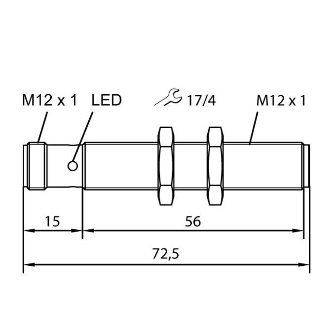 Ультразвуковий датчик TURCK RU40U-M12-LU8X2-H1141