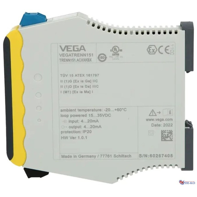 Бар'єр іскробезпеки VEGATRENN 151 TRENN151.ACXXKBX