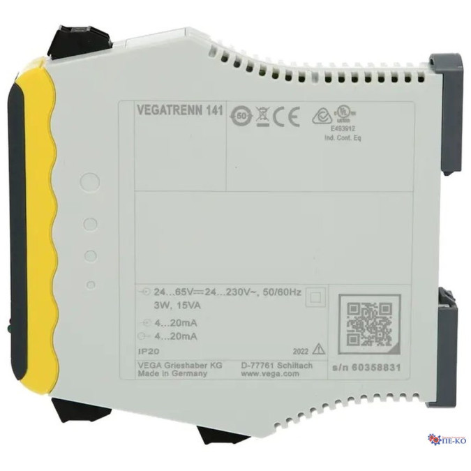 Бар'єр іскробезпеки VEGATRENN 141 TRENN141.AXXXKXX