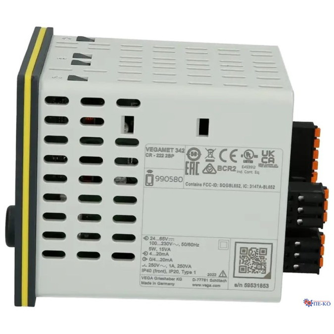 Контролер з дисплеєм для датчиків рівня VEGAMET 342 MET342.XXXX