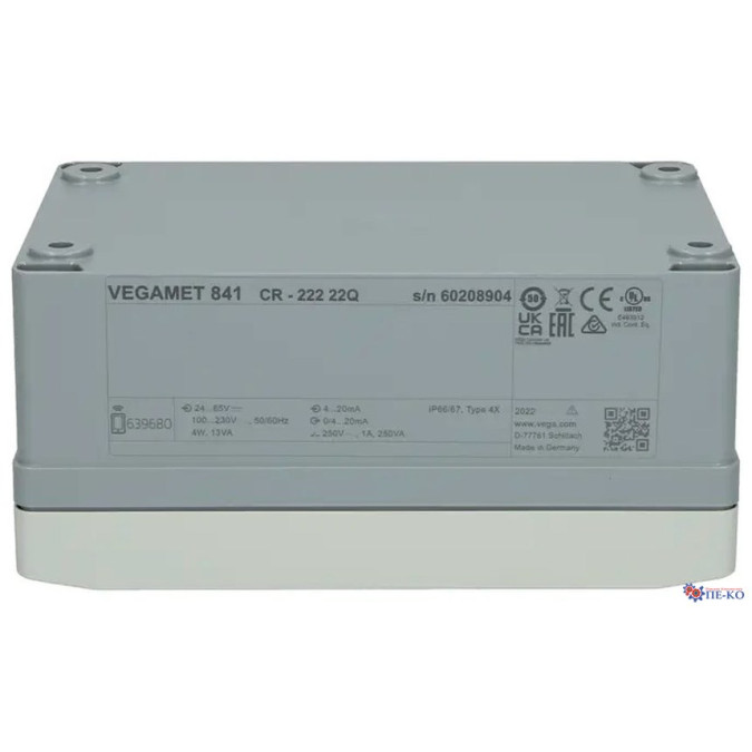 Контролер з дисплеєм для датчиків рівня VEGAMET 841 MET841.XXXSC