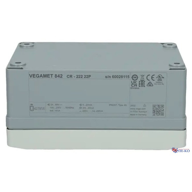 Контролер з дисплеєм для датчиків рівня VEGAMET 842 MET842.XXXSC