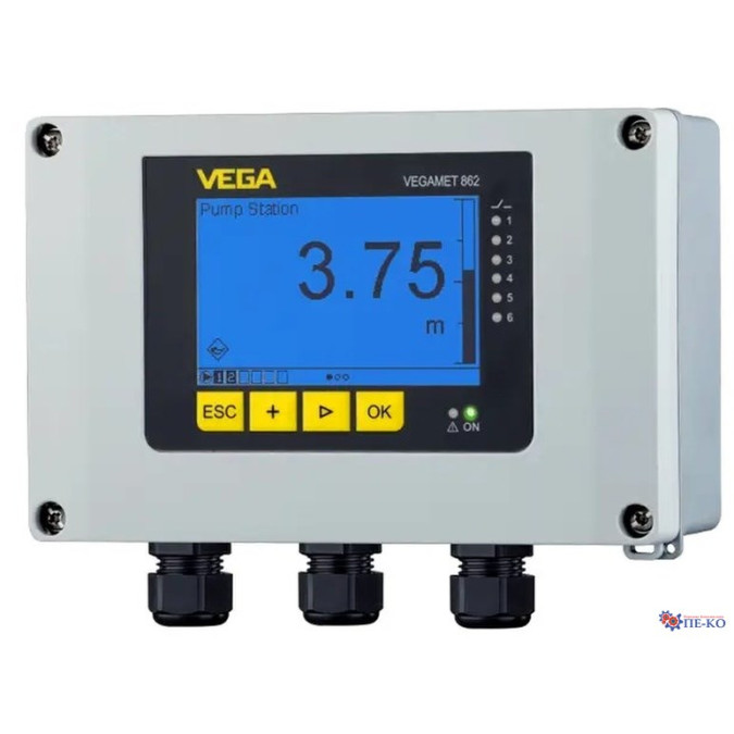 Контролер з дисплеєм для датчиків рівня VEGAMET 862 MET862.XXX1C