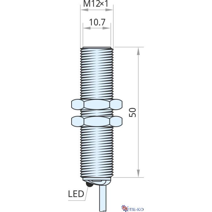 Індуктивний датчик Xecro ILT12-S4PC50-A2P