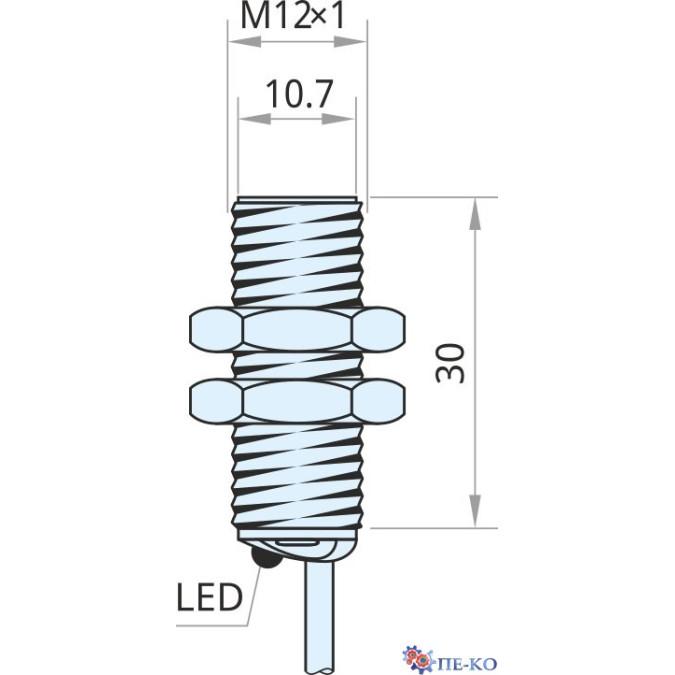 Індуктивний датчик Xecro IMF12-S4NO30-A2P