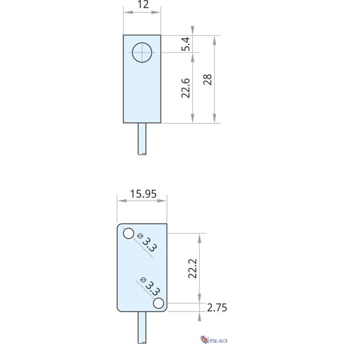 Індуктивний датчик Xecro IPS1628-S3PCS-A2P