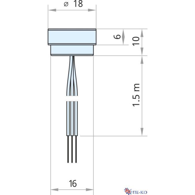 Індуктивний датчик Xecro IPSD18-S5PC-001
